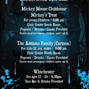 Halloween Movies - Clarkston Youth Council